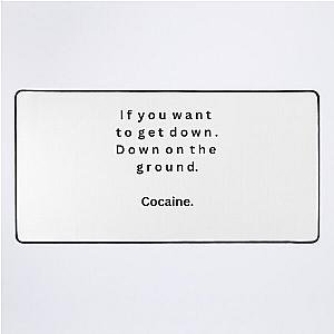 Cocaine - J.J. Cale  Eric Clapton Desk Mat