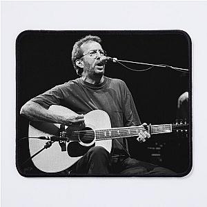 Eric Clapton - BW Photograph Mouse Pad