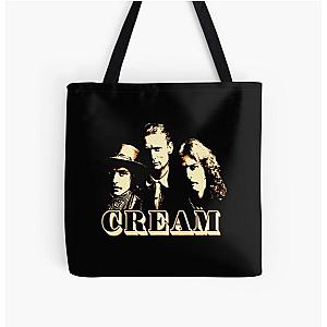 Eric Clapton Cream All Over Print Tote Bag