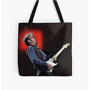 Eric Clapton Guitar Legend Digital Art Work All Over Print Tote Bag