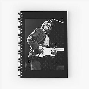 Eric Clapton - BW Photograph Spiral Notebook