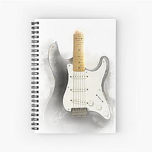 "Blackie" Electric Fender Guitar Used by Eric Clapton Spiral Notebook