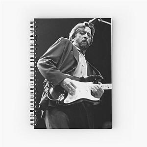 Eric Clapton - BW Photograph Spiral Notebook