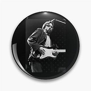 Eric Clapton - BW Photograph Pin