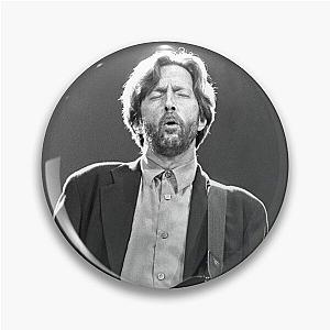 Eric Clapton - BW Photograph Pin