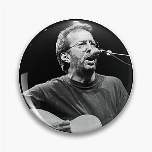 Eric Clapton - BW Photograph Pin