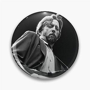 Eric Clapton - BW Photograph Pin