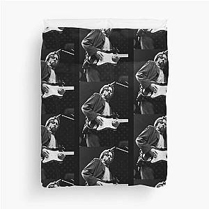 Eric Clapton - BW Photograph Duvet Cover