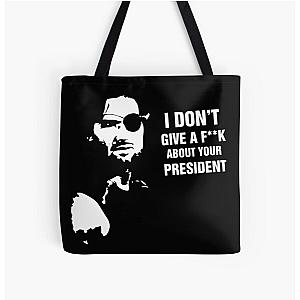 Snake Plissken - I don't give a f...k - Escape from New York All Over Print Tote Bag