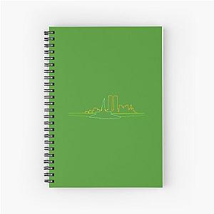 Escape from New York  NYC Skyline   	 Spiral Notebook