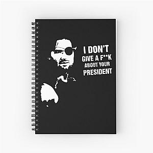 Snake Plissken - I don't give a f...k - Escape from New York Spiral Notebook