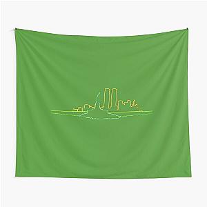 Escape from New York  NYC Skyline   	 Tapestry