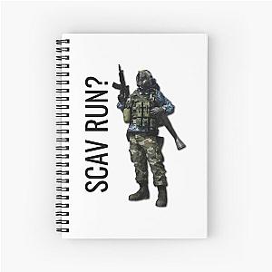 Scav Run - Escape from Tarkov Spiral Notebook