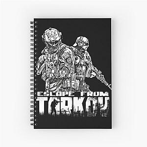 Escape From Tarkov Cover Spiral Notebook