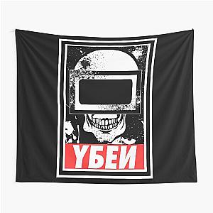 Escape From Tarkov - Tagilla Helmet Mask Design Tapestry