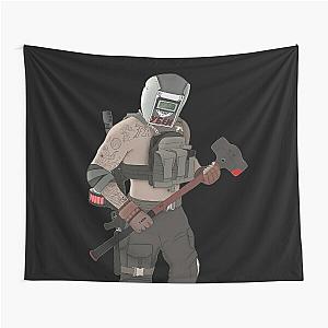 Tagilla From Escape From Tarkov Drawing Art Tapestry