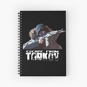 Escape From Tarkov "We fight for ours" Black T-Shirt Spiral Notebook