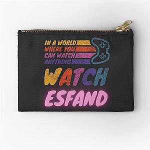 Watch Esfand twitch streamer youtuber Zipper Pouch