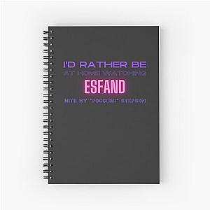 Esfand poggers stepson twitch youtube content creator Spiral Notebook