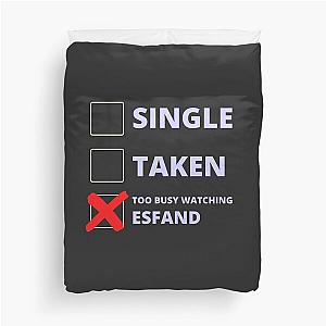 Esfand Funny Single Taken Duvet Cover