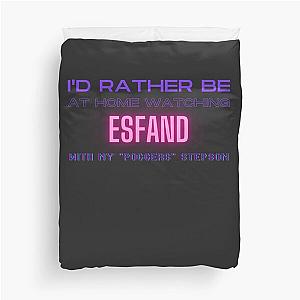 Esfand poggers stepson twitch youtube content creator Duvet Cover