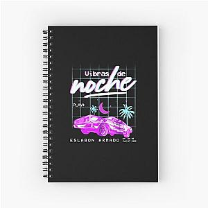 Eslabon Armado Merch Eslabon Armado Vibras De Noche Spiral Notebook