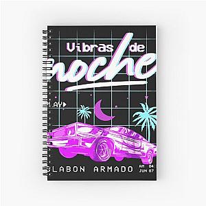 Eslabon Armado Merch Eslabon Armado Vibras De Noche Spiral Notebook