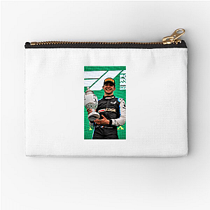 Esteban Ocon Hungarian GP Winner Esteban Ocon Zipper Pouches