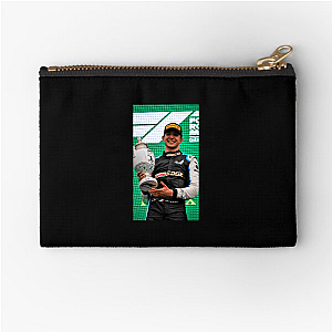 Esteban Ocon Hungarian GP Winner Esteban Ocon Zipper Pouches