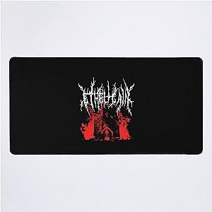 ethel cain black metal logo Desk Mat