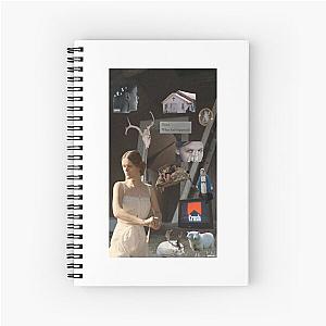 Ethel Cain aesthetic collage poster Spiral Notebook