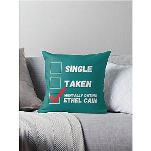 Mentally Dating Ethel Cain Throw Pillow