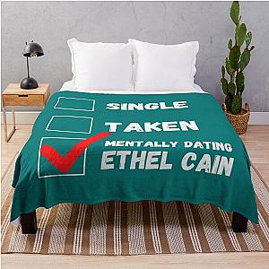 Mentally Dating Ethel Cain Throw Blanket