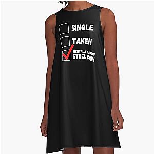 Mentally Dating Ethel Cain A-Line Dress