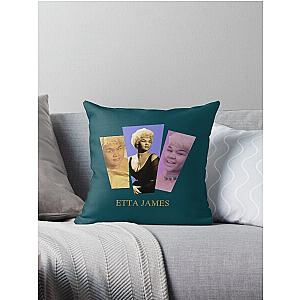 Etta James At Last  Throw Pillow