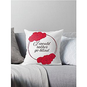 I would rather go blind by Etta James Throw Pillow