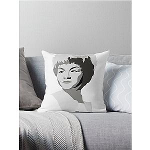 Etta James Illustration Throw Pillow