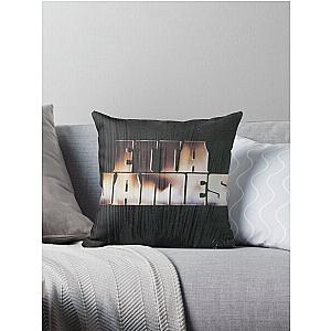 Etta James Throw Pillow