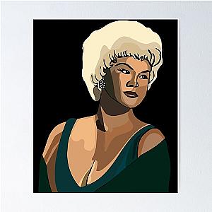 Etta James Singer Illustration Classic Poster