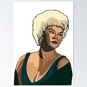 Etta James Singer Illustration Poster