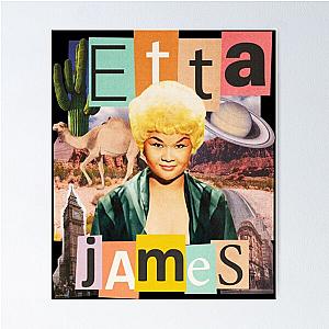 Retro Etta James A Sunday Kind of Love At Last! Poster