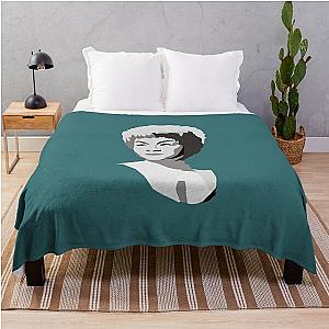 Etta James Illustration Throw Blanket