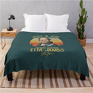 Just A Girl Who Loves Etta James  Throw Blanket