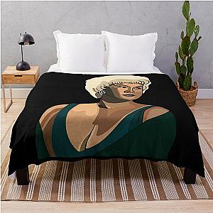 Etta James Singer Illustration Classic Throw Blanket