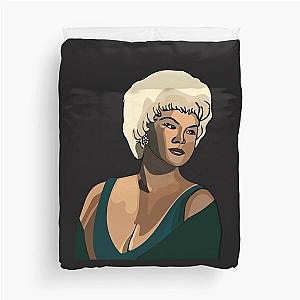 Etta James Singer Illustration  Duvet Cover