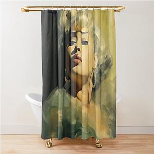 Drawing Etta James Shower Curtain