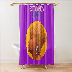 Etta James - At Last. Shower Curtain