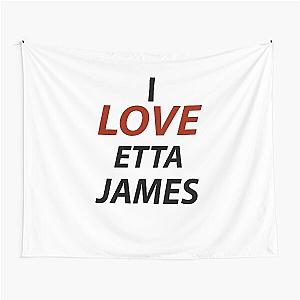 I Love Etta James Tapestry