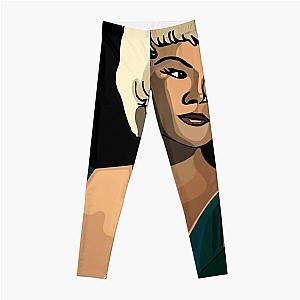 Etta James Singer Illustration Classic Leggings