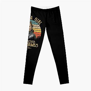 Just A Girl Who Loves Etta James Leggings